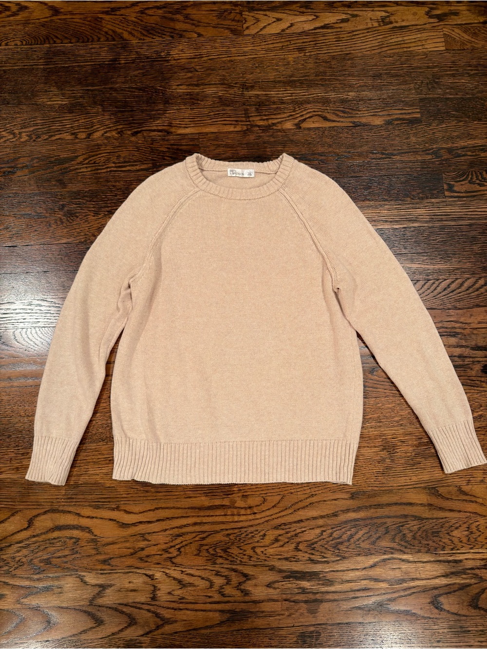 100% Cotton Classic Crewneck Sweater